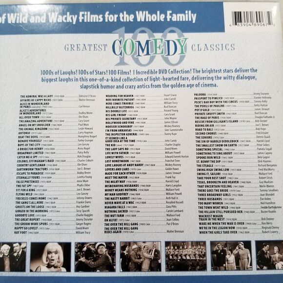 100 Greatest comedy classics 24 disc dvd set - Picture 3 of 8